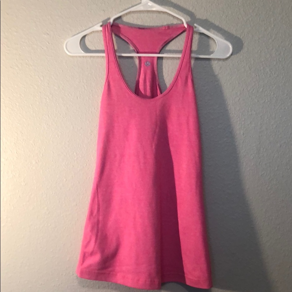 Pink Lululemon Tank - Size 4